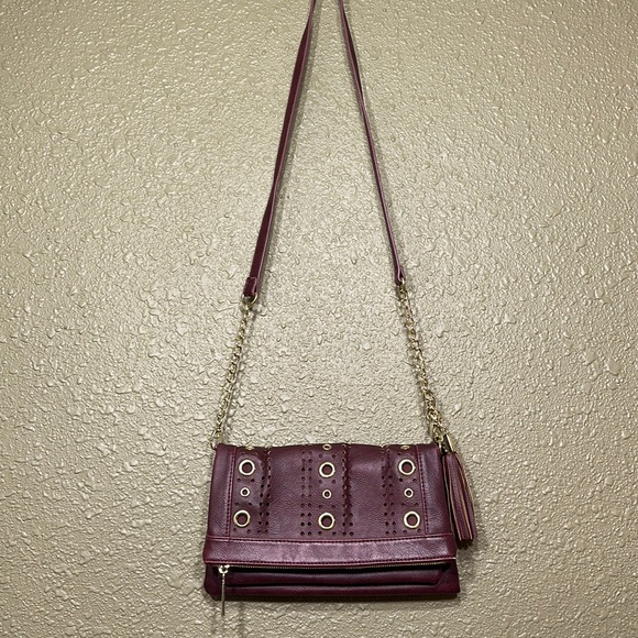 Steve Madden Handbags - STEVE MADDEN Grommeted Crossbody